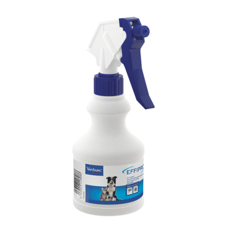 Virbac Effipro Spray antipulgas y garrapatas para perros y gatos