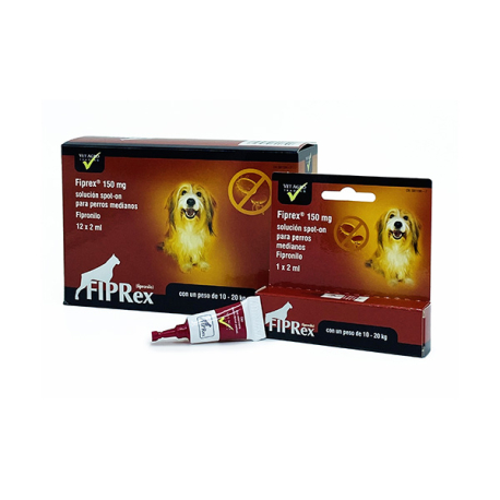 Fiprex Pipeta Antiparasitaria Perros Medianos